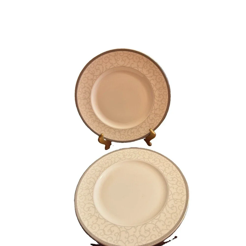 Dinner Plate Celestial Platinum by Wedgwood A SET OF 2